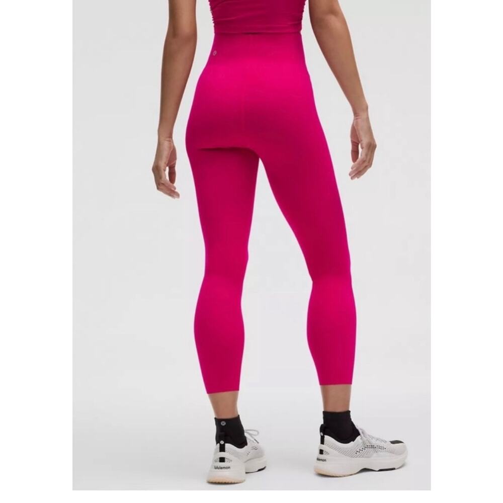 Lululemon Glow Up Super High Rise Tight 25” Pink 8 Ultralu Sculpt Leggings NWT - Picture 3 of 13